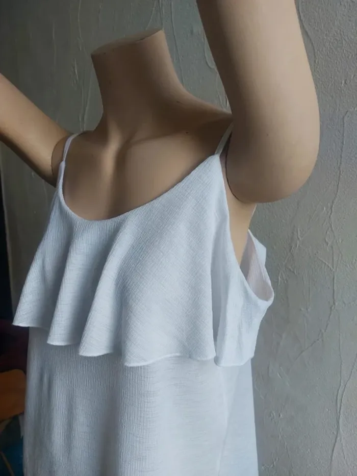 Débardeur blanc léger Taille XL - photo numéro 3