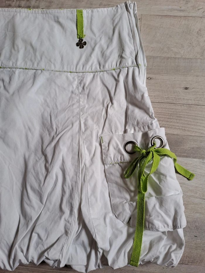 Jupe blanche cache cache taille 40 - photo numéro 2