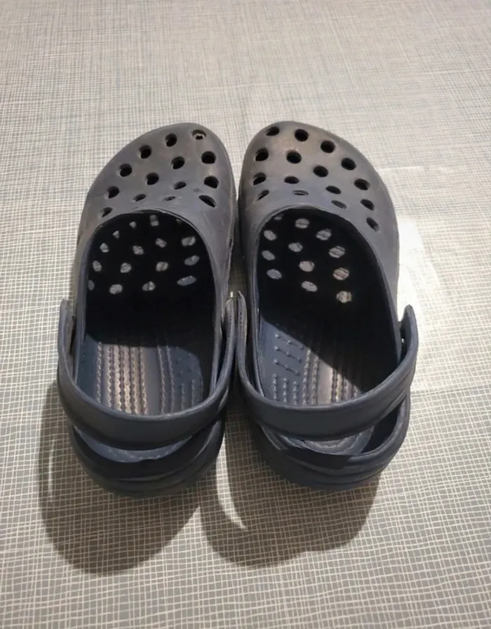 Mule bleu style crocs Pointure 30 - photo numéro 3