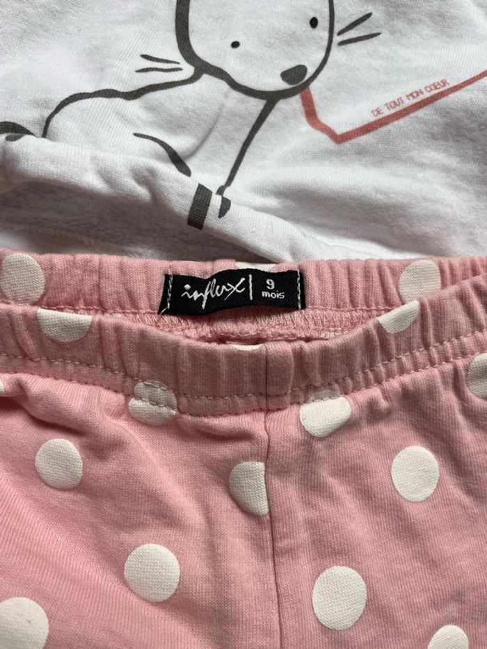 3 tenues bébé fille 9 mois - photo numéro 6
