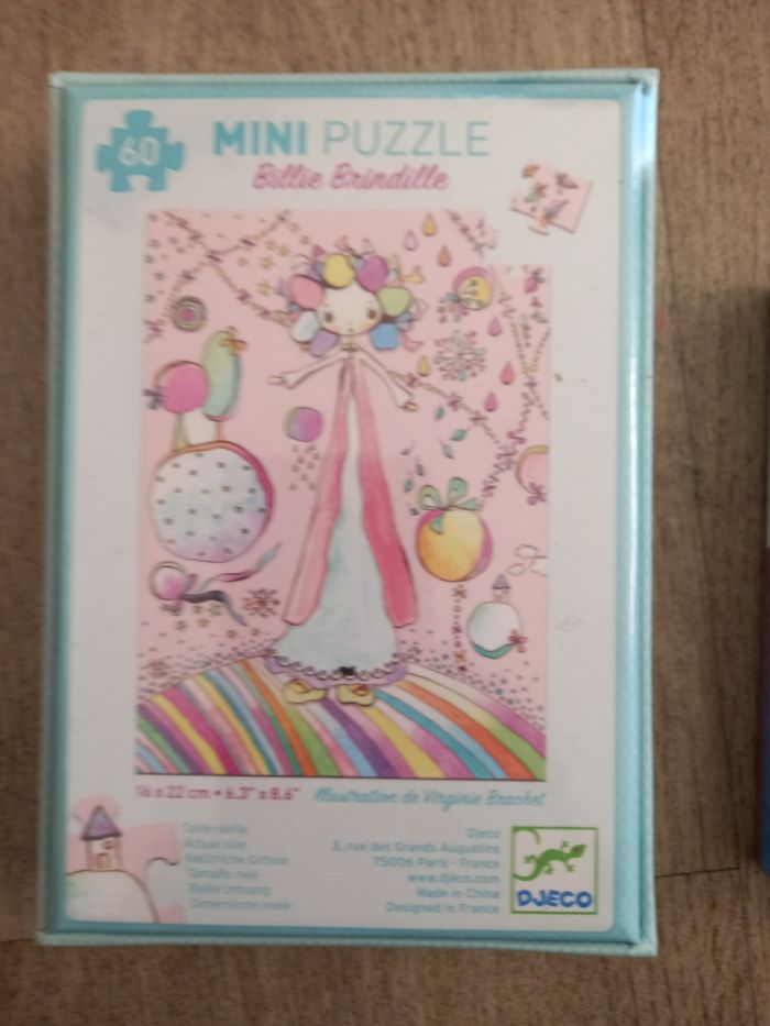 Lot jeux de société enfant neuf sous blister lot jeux de société fille à partir de 5 ans - photo numéro 2