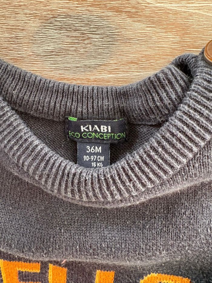 Lot de 2 pulls fins 36 mois - photo numéro 4
