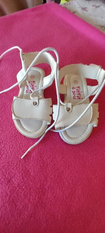 Sandales en cuir