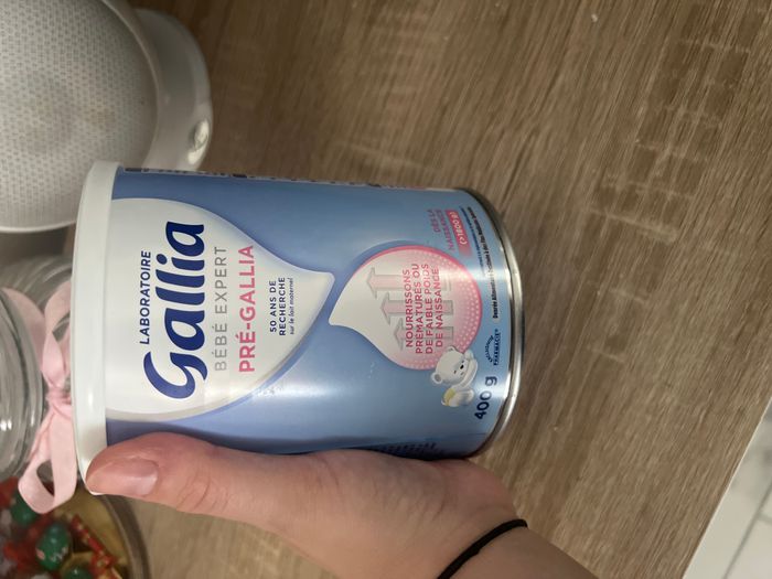 Lait gallia prématuré