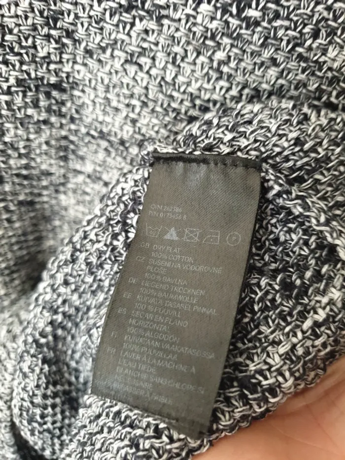 Pull long maille chinée A1186 - photo numéro 3