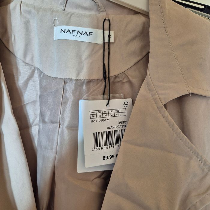trench coat neuf nafnaf - photo numéro 2