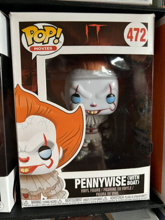 Funko Pop It (ça) Pennywis (with boat) #472