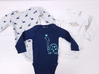 lot de 3 bodys Gemo, garçon, 9 mois