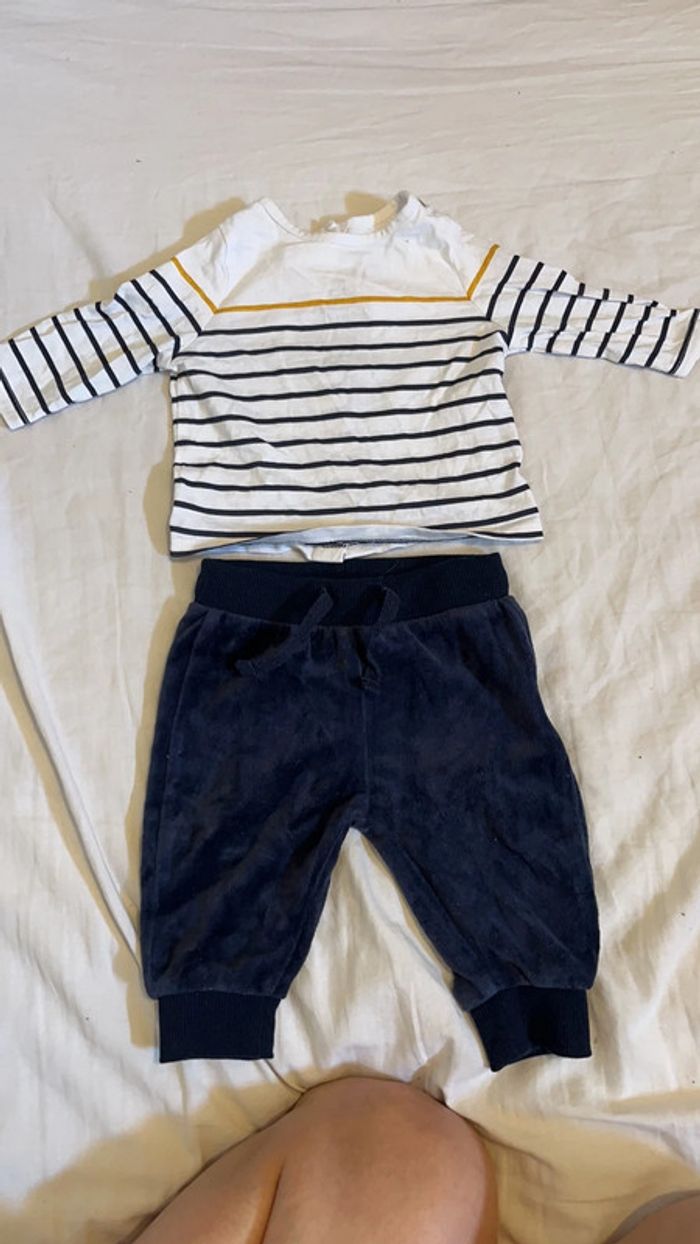 Ensemble sweat-shirt et jogging