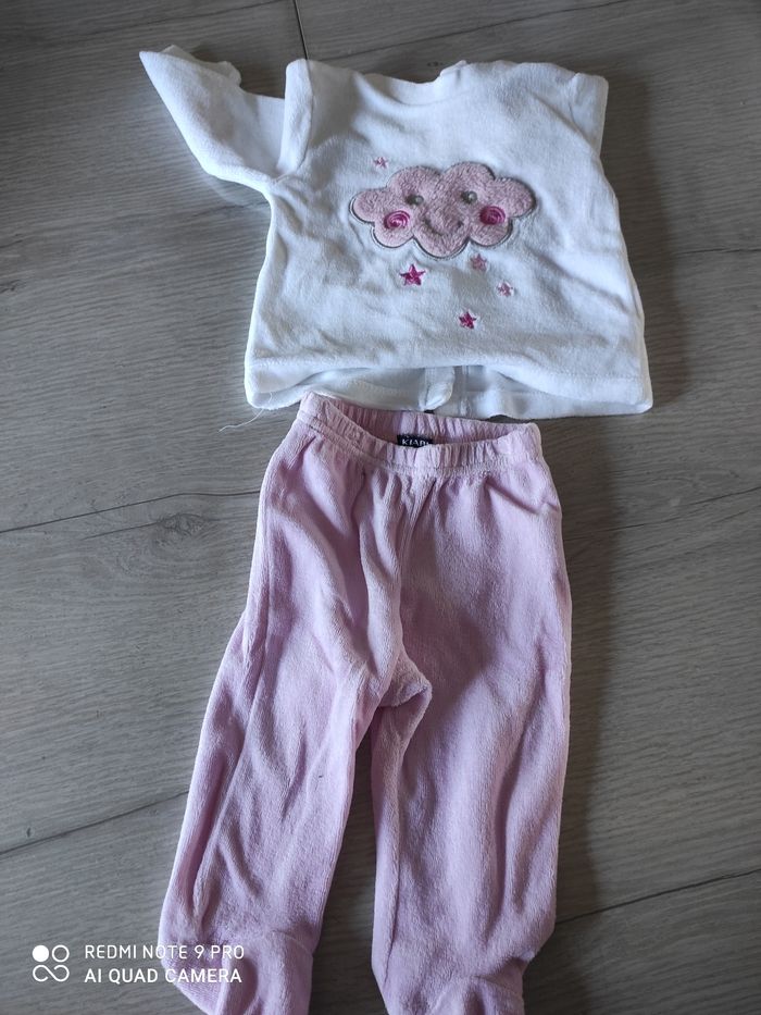 Pyjama 2 pièces 1 mois