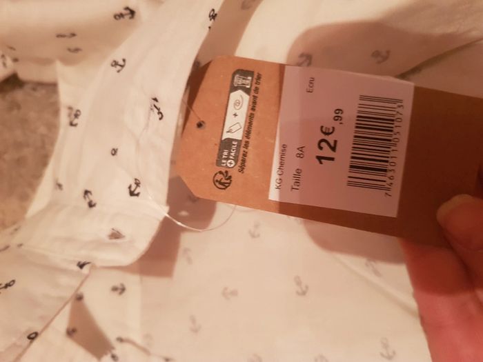 Chemise manches longues neuve - photo numéro 2