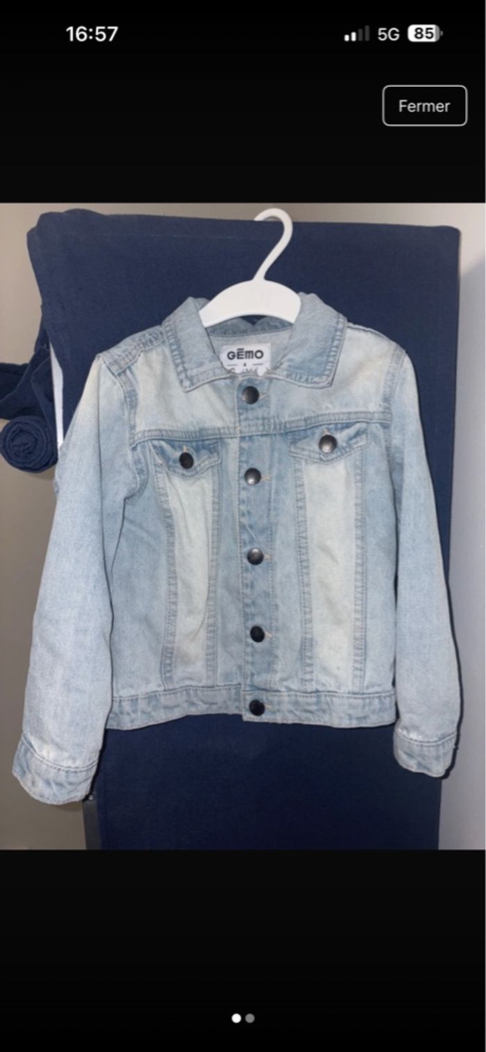 Veste jean