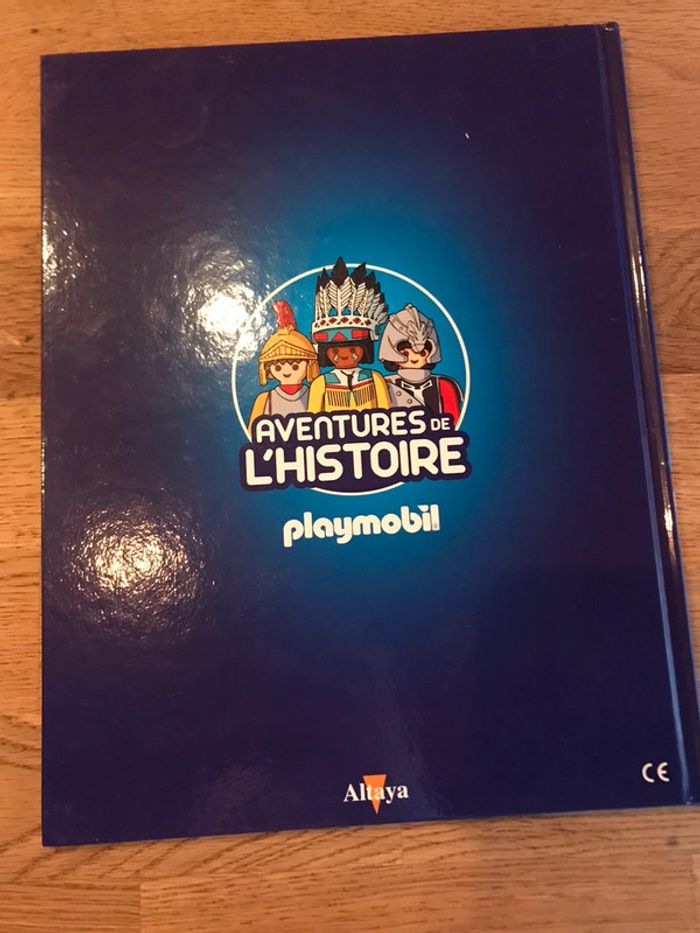 Livre Playmobil Aventures de l’histoire Numéro 52 Les découvertes scientifiques - photo numéro 2