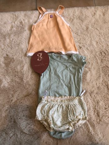 Ensemble vêtement bébé 3 mois