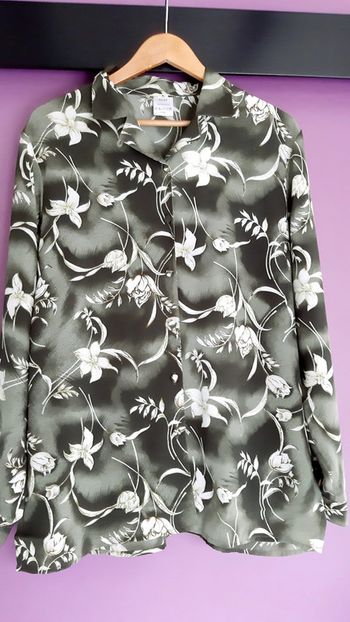 Chemisier imprimé vintage