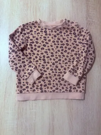 Sweat-shirt léopard