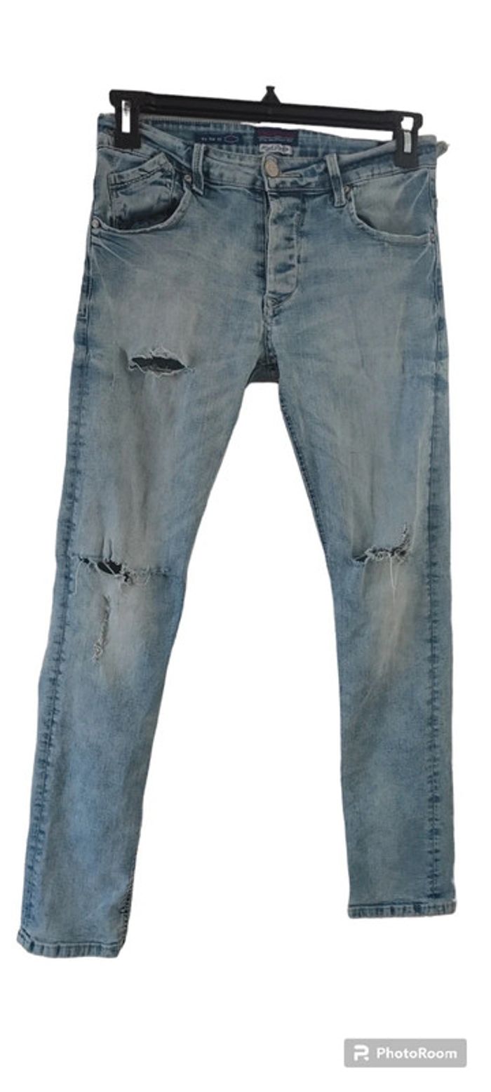 Jean bleu ciel - photo numéro 4