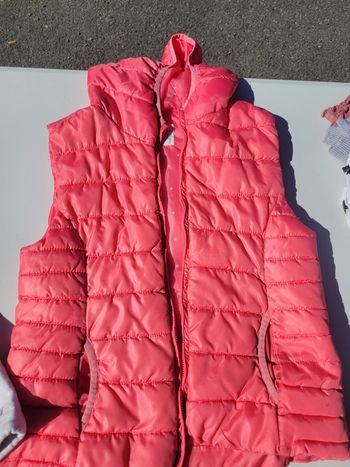 Lot fille hiver 10 ans1 doudoune sans manche
1 sweat
1 gilet