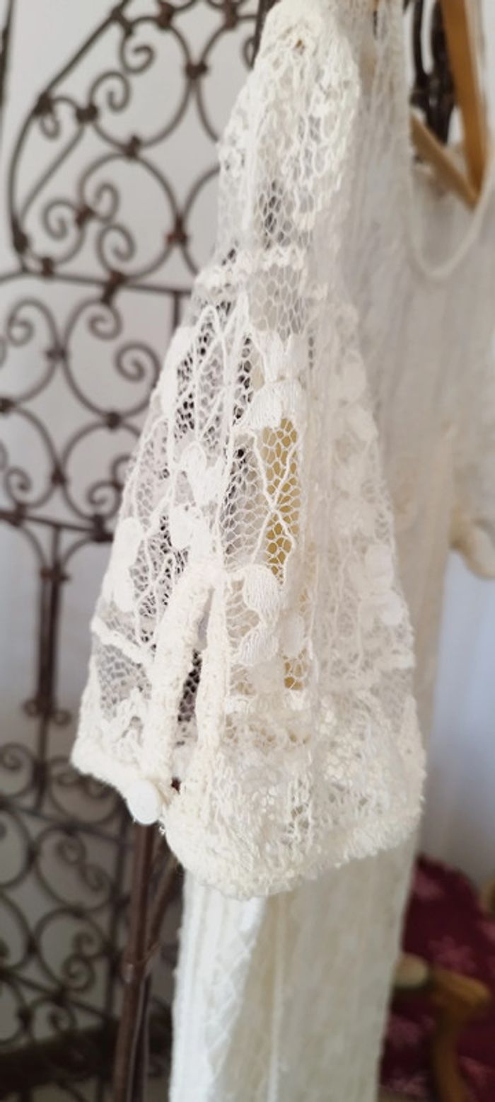 Robe brodée Cache Cache Dream Collection. Neuve. Taille 40 - photo numéro 3