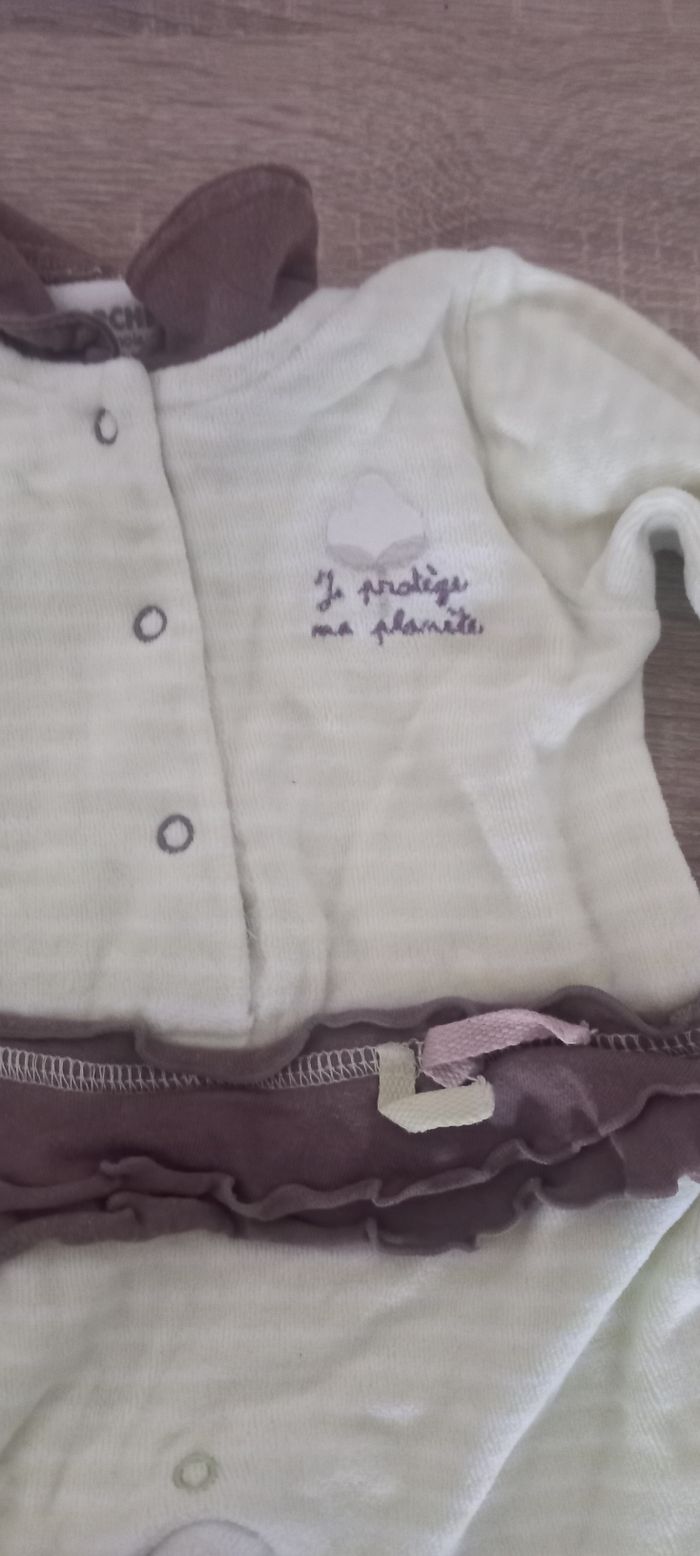 Pyjama fille taille 1 mois - photo numéro 2