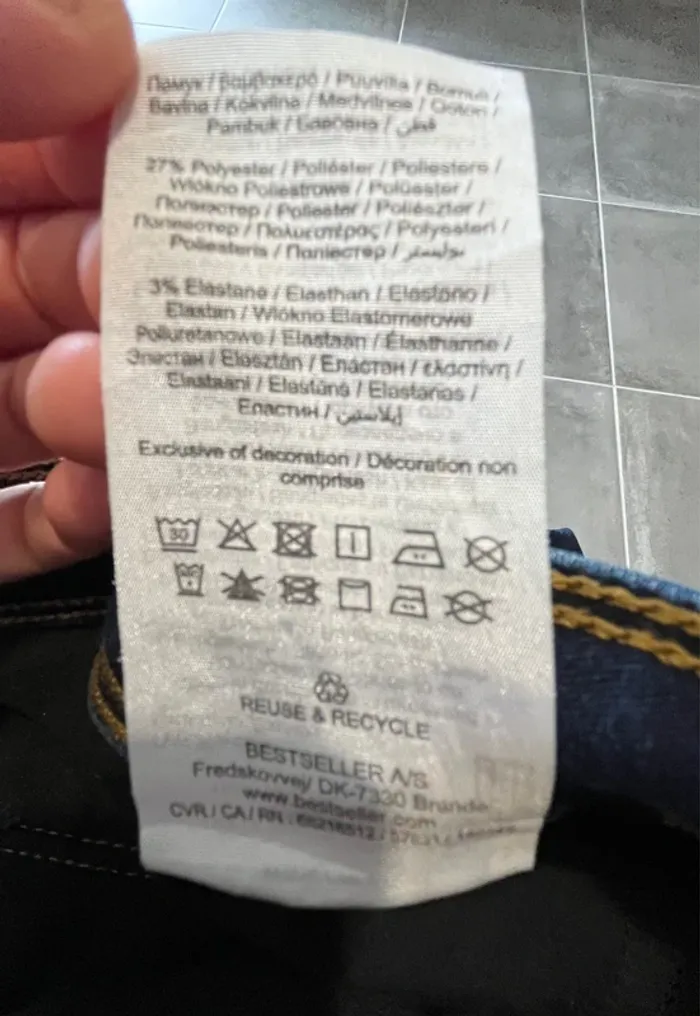 Pantalon jean only S - photo numéro 6