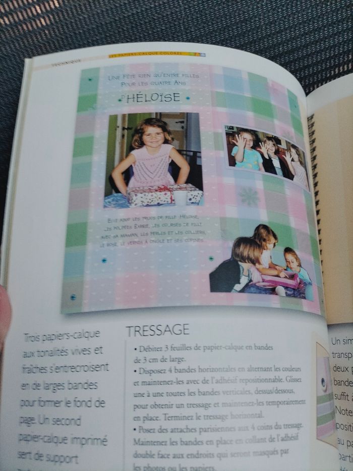 Livre nouvelles techniques de scrapbooking - photo numéro 4