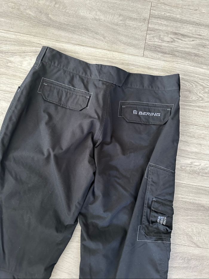 Pantalon de moto cargo imperméable noir Bering T2XL - photo numéro 5