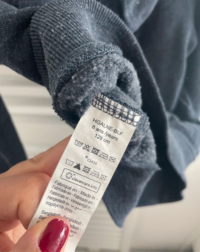Gilet capuche - orchestra - 8 ans - photo numéro 3