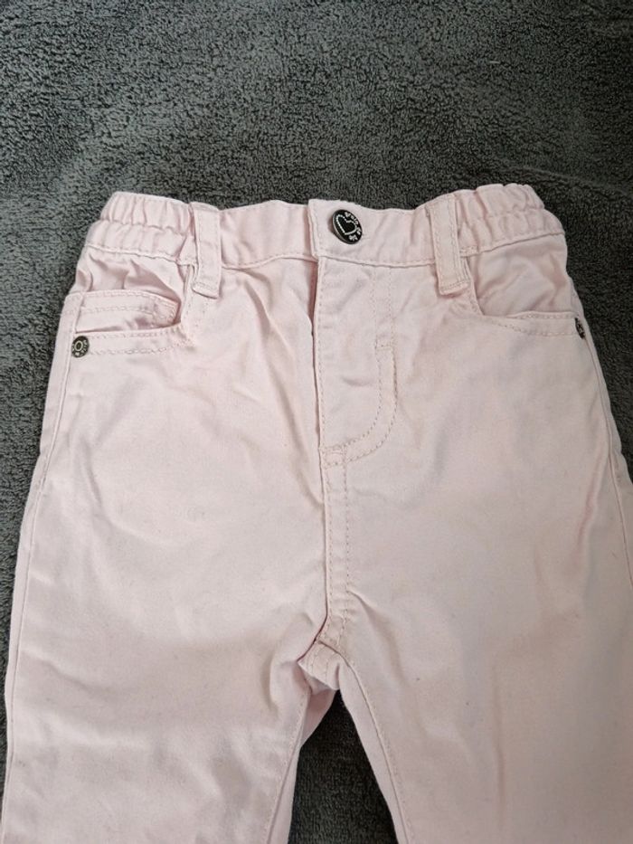 Pantalon grain de blé rose - photo numéro 2