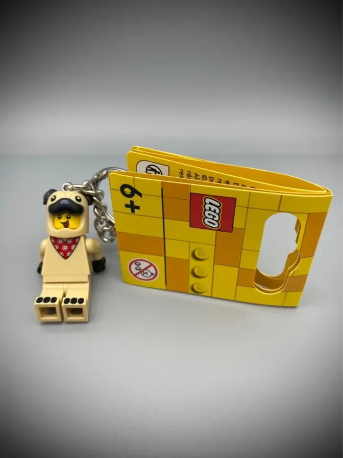 Porte-clés LEGO 854158 - Le Garçon Bouledogue Français - Neuf - photo numéro 3