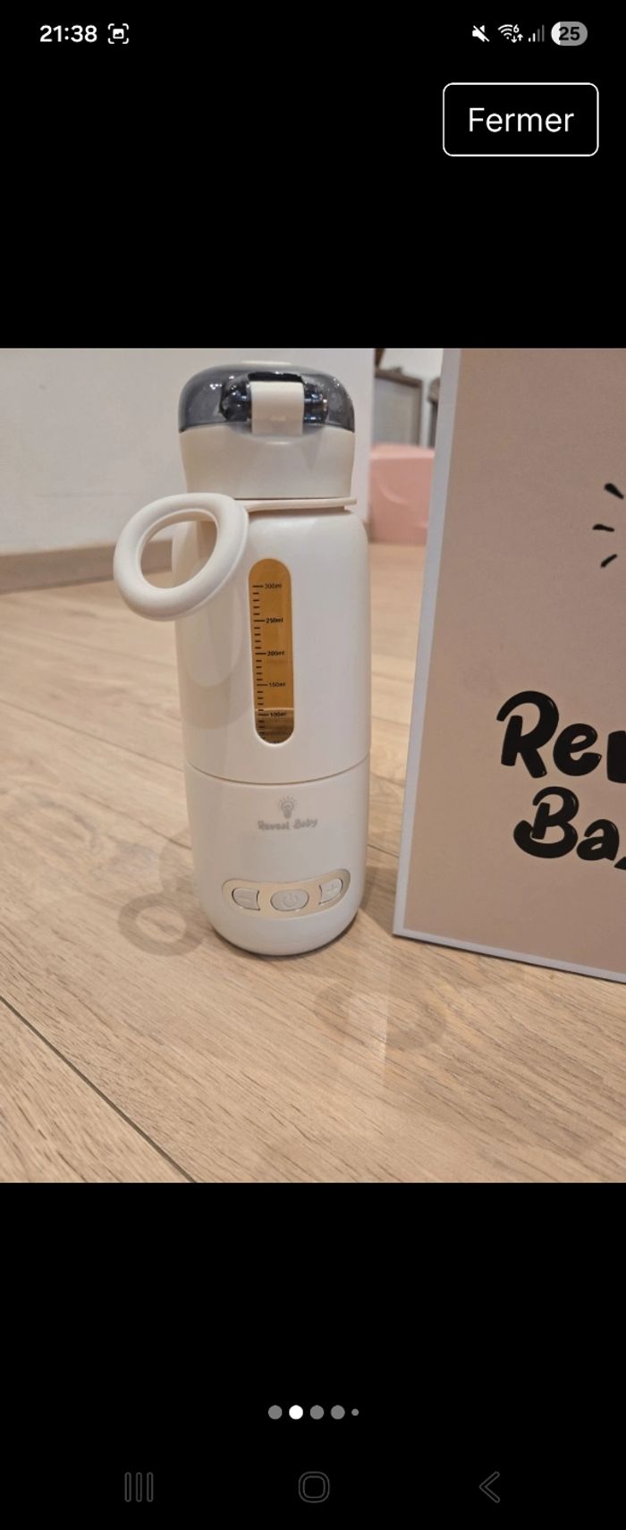 Chauffe biberon nomade - photo numéro 2