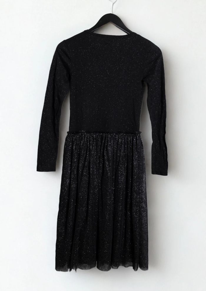 Robe noire scintillante Petit Bateau – Fille 13/14 ans (XXS) - photo numéro 7