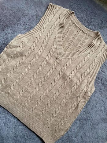 Pull sans manches