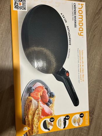 Crêpière inversée 