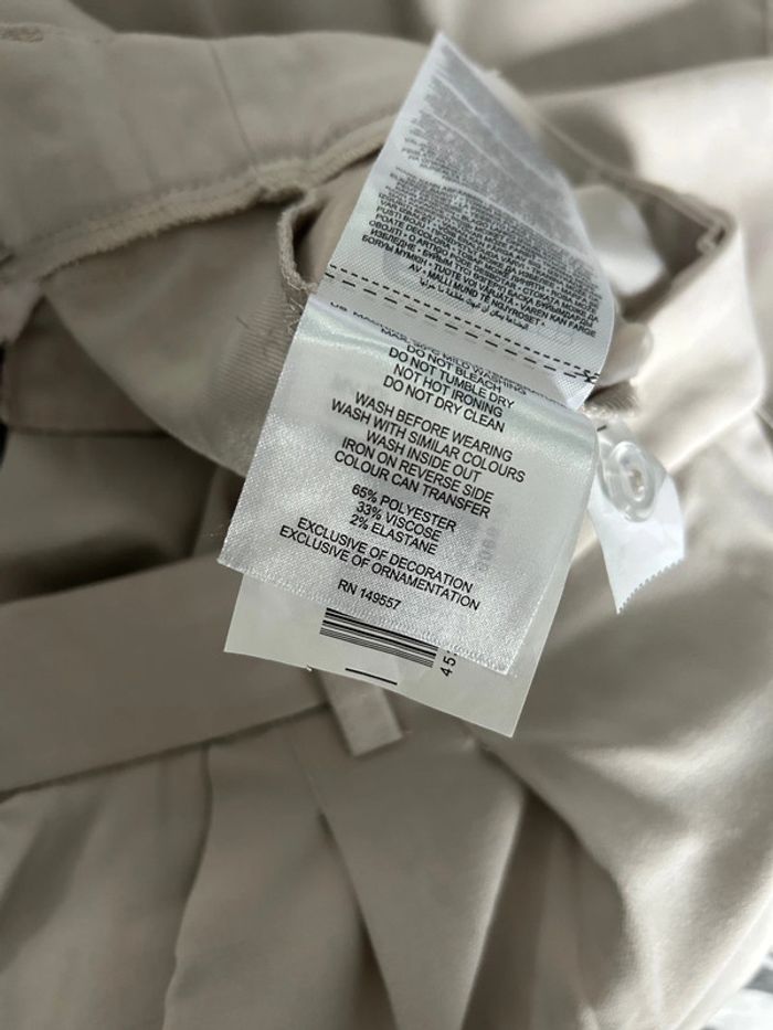 Superbe pantalon femme beige - photo numéro 4
