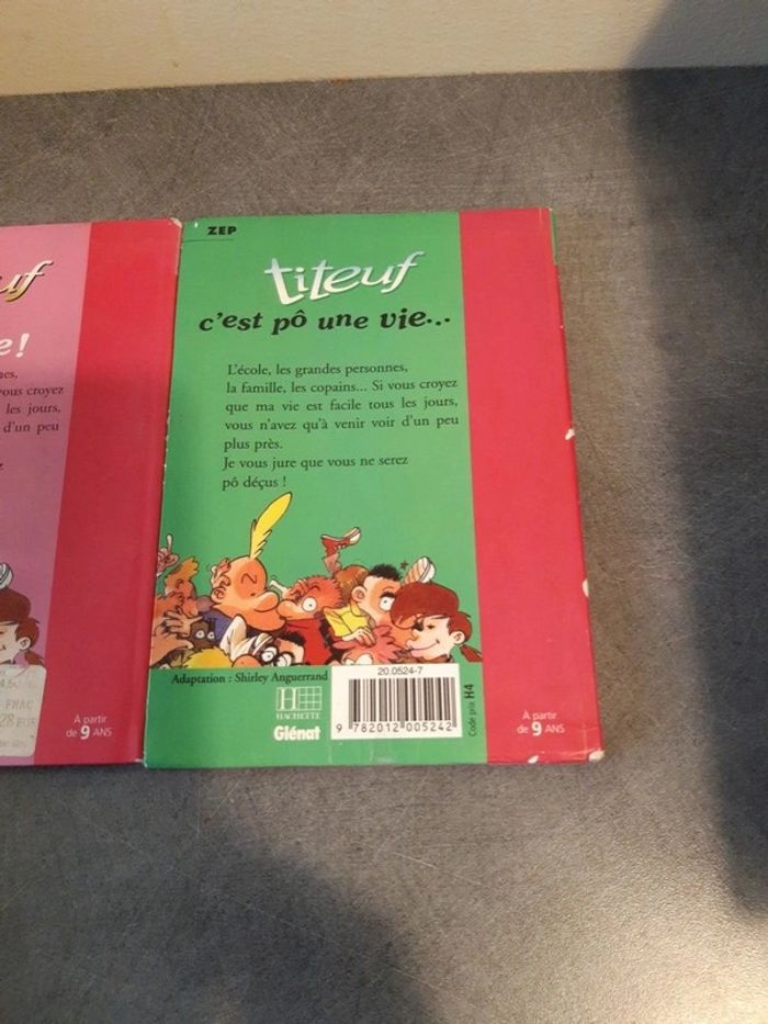 😺 lot livre enfant 9 ans Titeuf 😺 - photo numéro 3