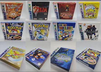 Boîte repro Gameboy