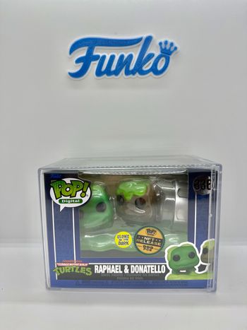 Funko Pop TMN Turtles Raphael & Donatello 336 Glow NFT 999 Pcs