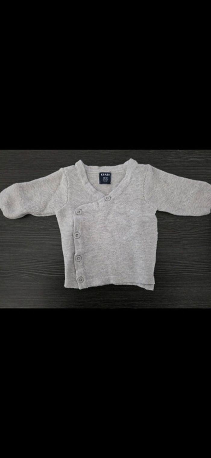 Gilet gris prématuré