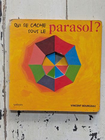 Qui se cache sous le parasol ?