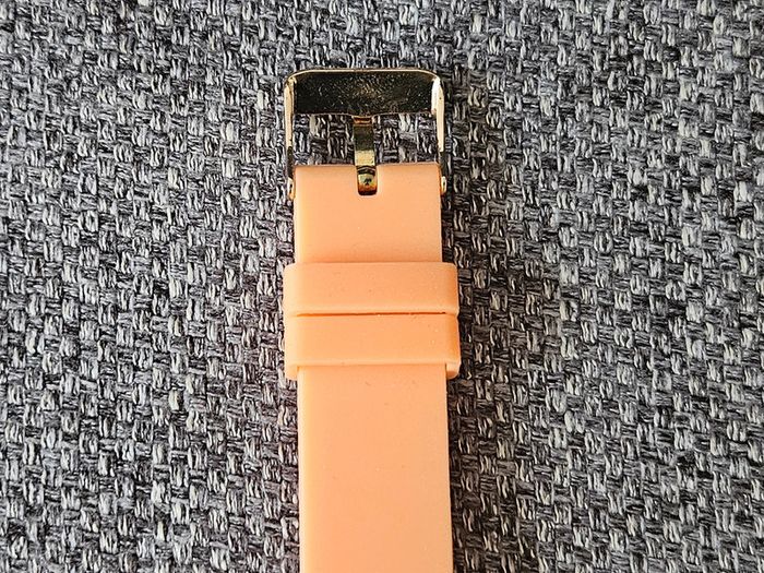 Montre digitale femme enfant PR-20-00670 silicone orange LCD podomètre silicone pile neuve chronomèt - photo numéro 13