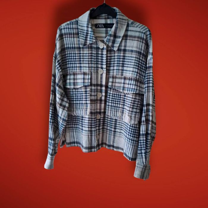 chemise à carreaux Zara femme taille L / 40