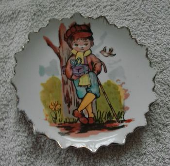 Assiette décorative