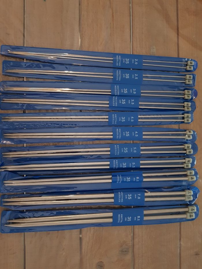 Aiguilles à tricoter