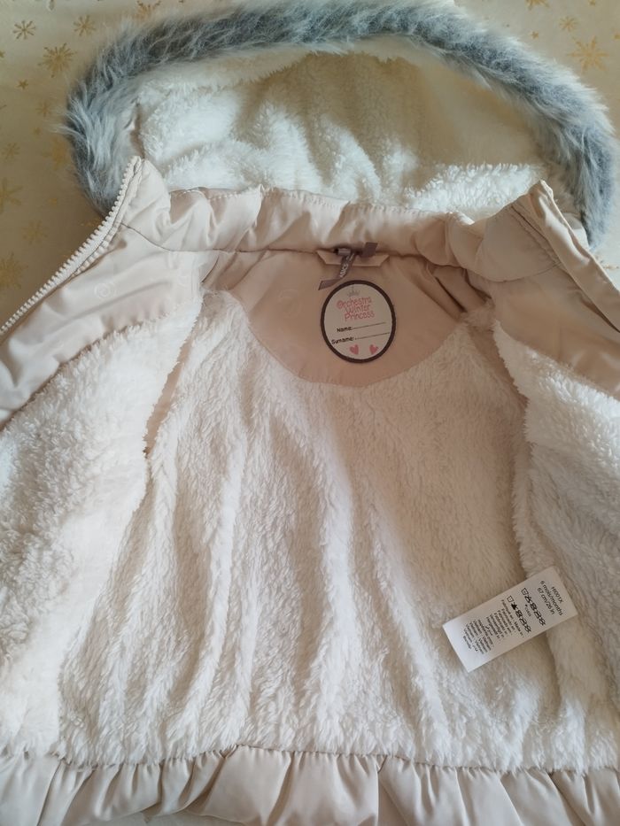 Manteau hiver bébé fille 6 mois orchestra - photo numéro 6