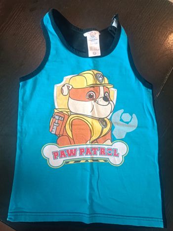 Débardeur pat patrouille 122/128 cms