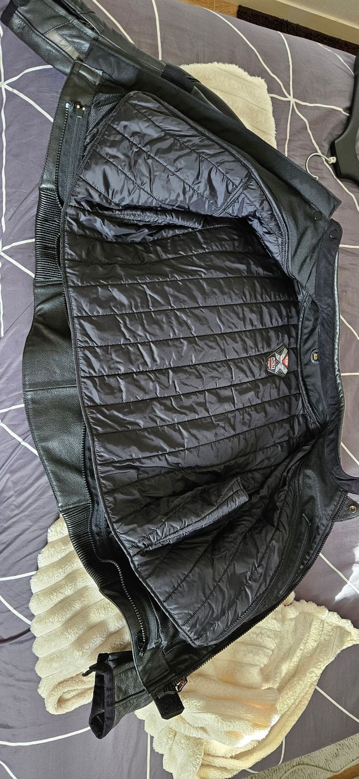 Blouson moto cuir - photo numéro 7