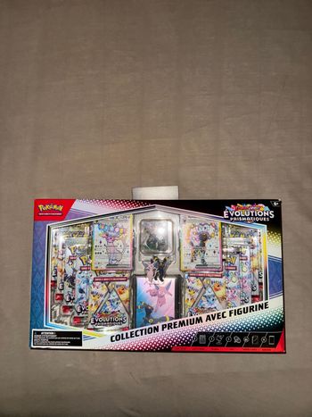 POKÉMON COFFRET PRENIUM AVEC FIGURINE EV8.5 EV PRISMATIQUES - FR - NEUF & SCELLÉ