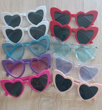 Lot de 10 lunettes multicolore
