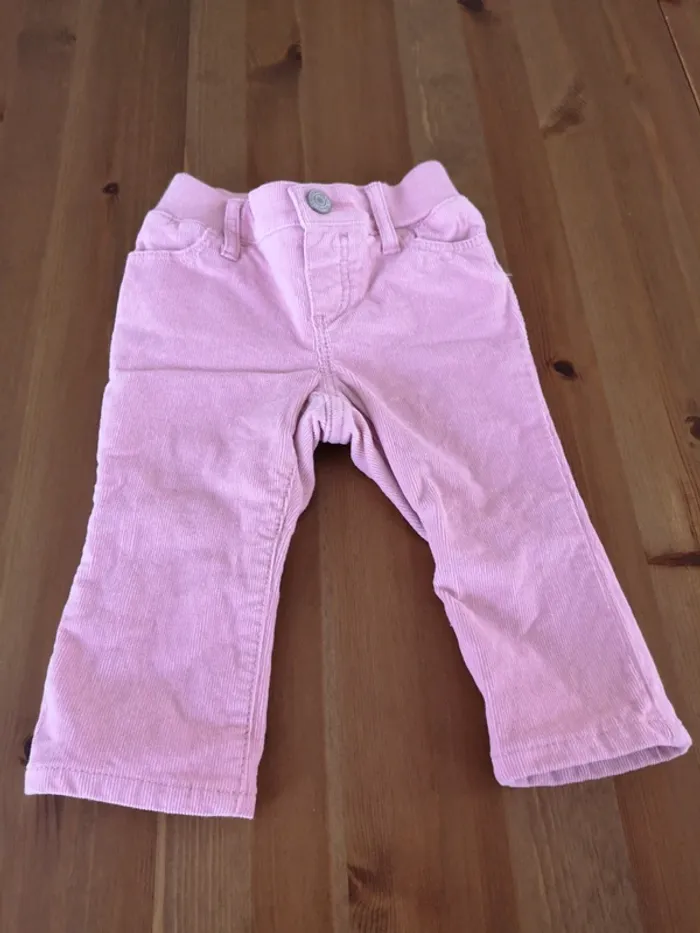 Pantalon velours 12/18 mois